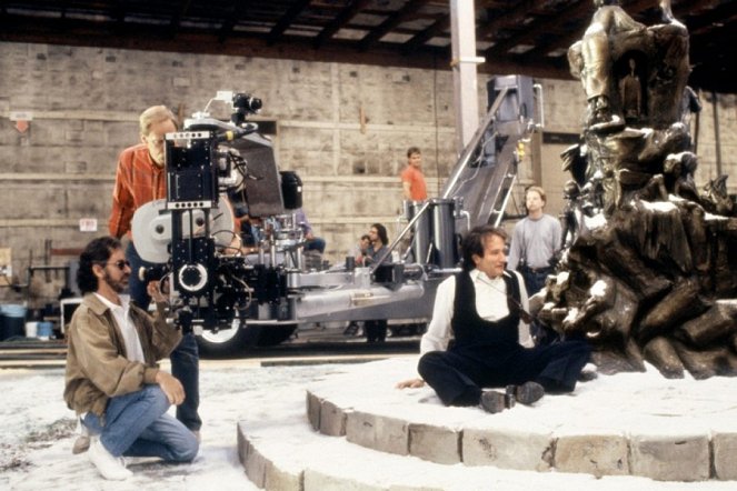 Hook - Z natáčení - Steven Spielberg, Robin Williams