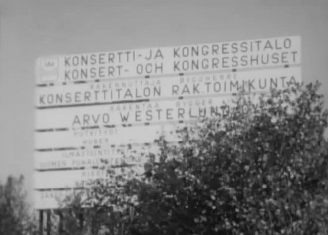 Finlandia-talo 1971 - Z filmu
