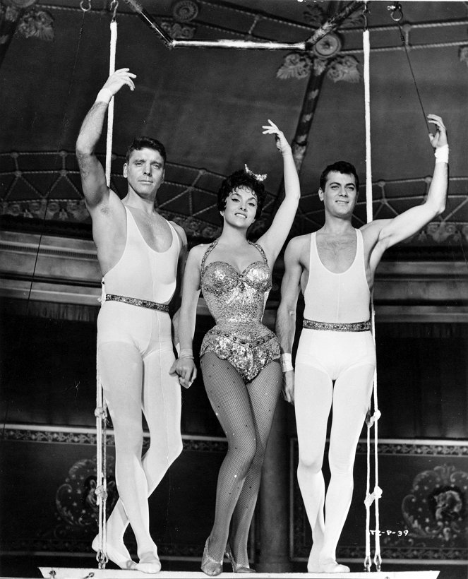 Trapeze - Z filmu - Burt Lancaster, Gina Lollobrigida, Tony Curtis