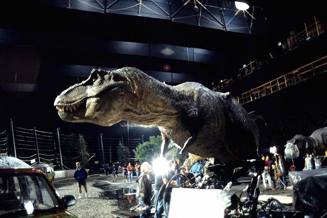 Jurassic Park - Forgatási fotók