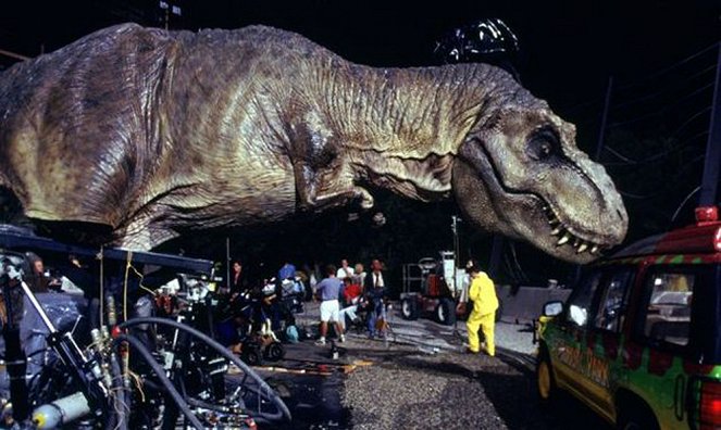 Jurassic Park - Forgatási fotók