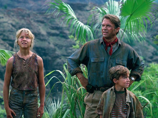 Jurassic Park - Film - Ariana Richards, Sam Neill, Joseph Mazzello