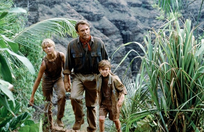 Jurassic Park - Photos - Ariana Richards, Sam Neill, Joseph Mazzello