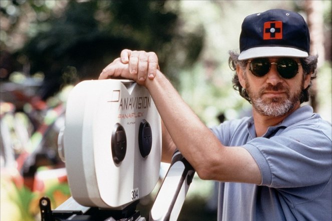 Parque Jurássico - De filmagens - Steven Spielberg