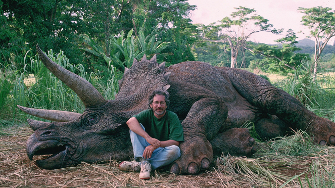 Jurassic Park - Tournage - Steven Spielberg