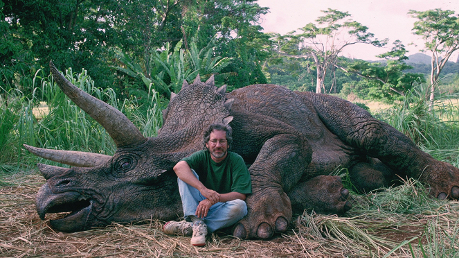 Parque jurásico - Del rodaje - Steven Spielberg