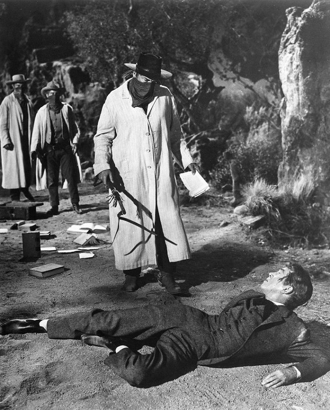 Człowiek, który zabił Liberty Valance'a - Z filmu - James Stewart