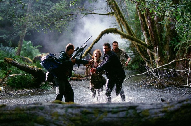 Ztracený svět: Jurský park - Z filmu - Julianne Moore, Jeff Goldblum, Vince Vaughn