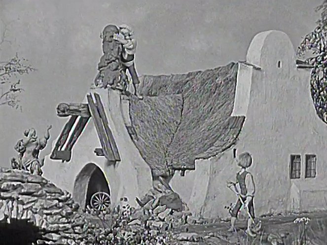 O komínku zedníky laškovně nakřivo postaveném - Z filmu