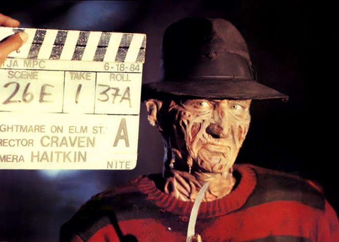 Nočná mora v Elm Street - Z nakrúcania - Robert Englund