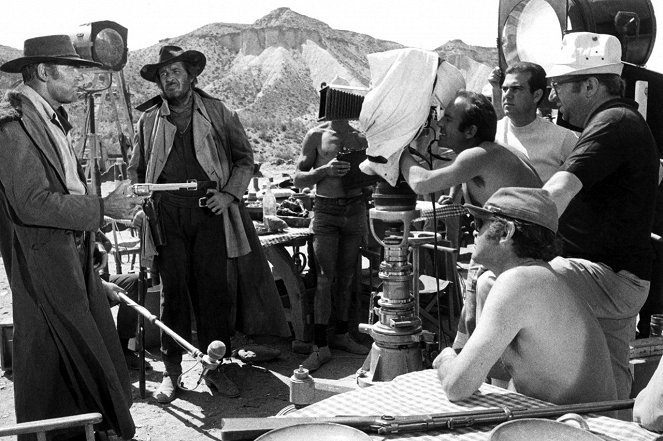 Aconteceu no Oeste - De filmagens - Sergio Leone