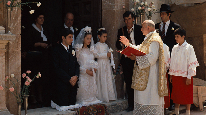 Krstný otec - Z filmu - Al Pacino, Simonetta Stefanelli