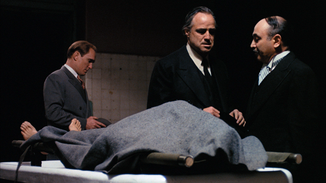 A Keresztapa I. - Filmfotók - Robert Duvall, Marlon Brando