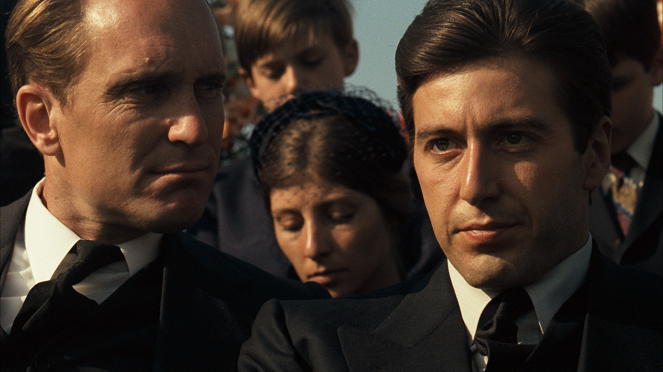 Ojciec chrzestny - Z filmu - Robert Duvall, Al Pacino