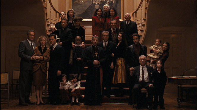 Der Pate 3 - Filmfotos - Diane Keaton, Al Pacino, Sofia Coppola, Andy Garcia, Eli Wallach