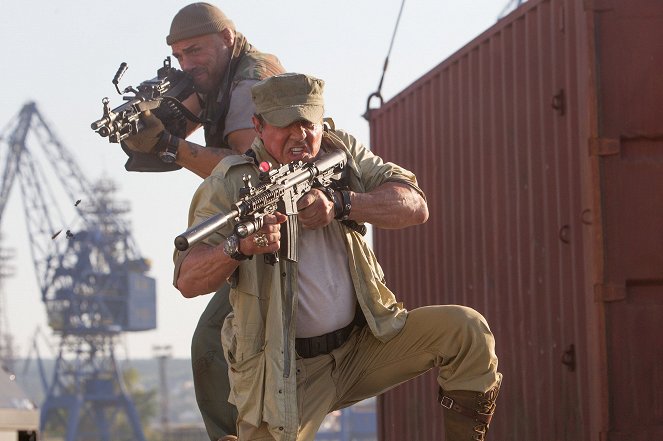 The Expendables 3 - Filmfotos - Randy Couture, Sylvester Stallone