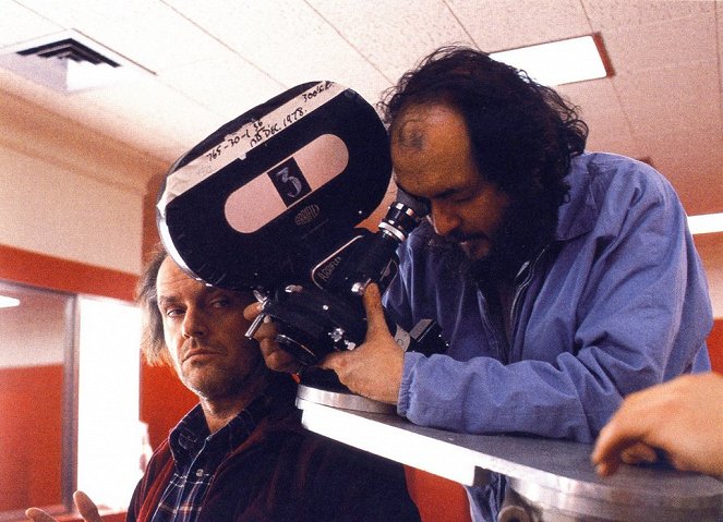 Ragyogás - Forgatási fotók - Jack Nicholson, Stanley Kubrick