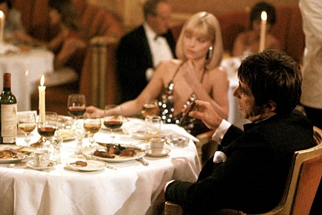 Zjizvená tvář - Z filmu - Michelle Pfeiffer, Al Pacino