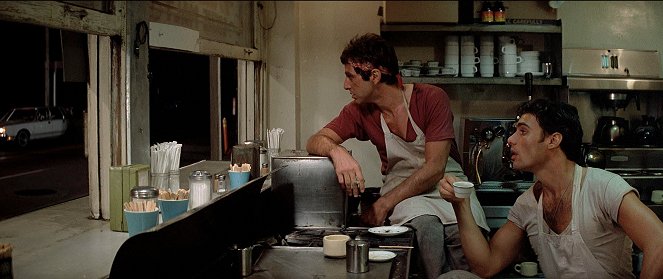A sebhelyesarcú - Filmfotók - Al Pacino, Steven Bauer