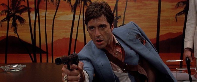 A sebhelyesarcú - Filmfotók - Al Pacino