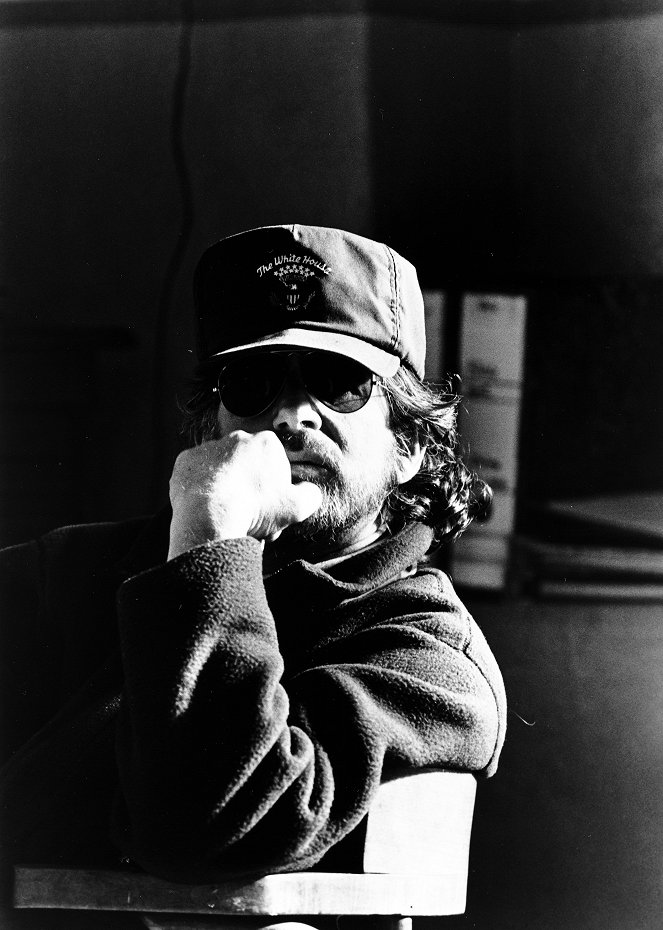 Schindler listája - Forgatási fotók - Steven Spielberg