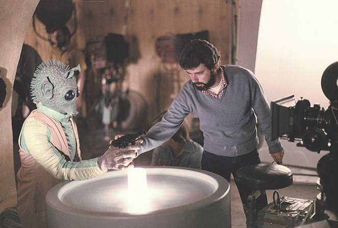 Tähtien sota - Kuvat kuvauksista - George Lucas