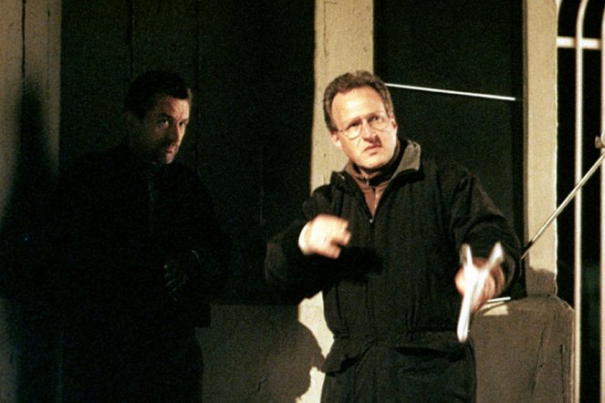 Neľútostný súboj - Z nakrúcania - Robert De Niro, Michael Mann