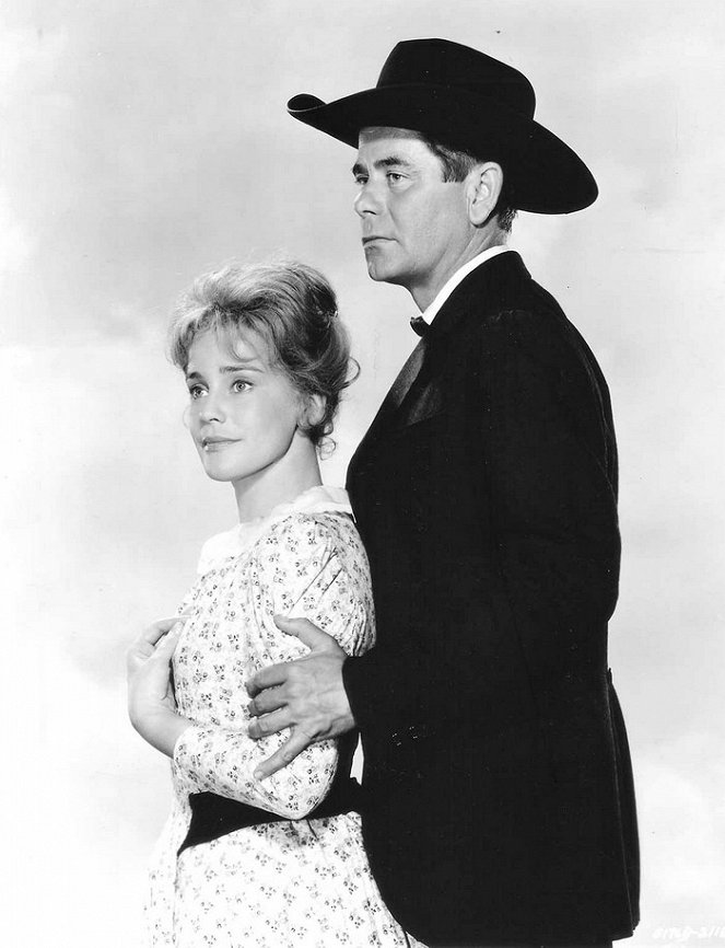 Cimarron - Werbefoto - Maria Schell, Glenn Ford