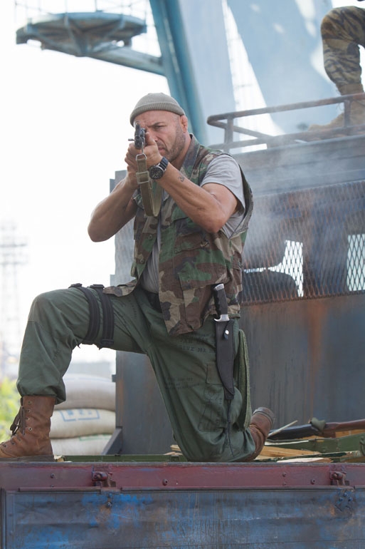 The Expendables 3 - Van film - Randy Couture