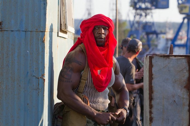 The Expendables 3 - Van de set - Terry Crews