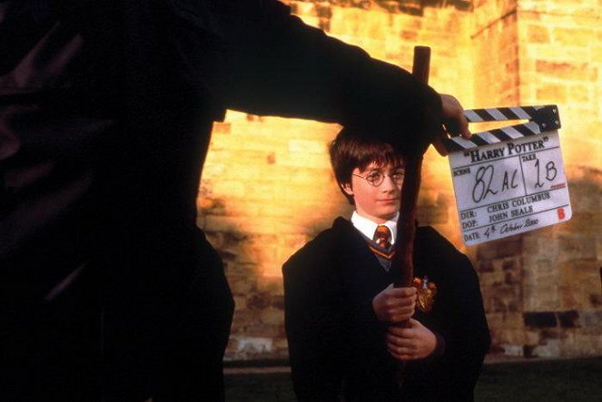Harry Potter a Kámen mudrců - Z natáčení - Daniel Radcliffe