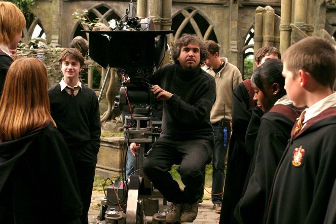 Harry Potter és az azkabani fogoly - Forgatási fotók - Daniel Radcliffe, Alfonso Cuarón