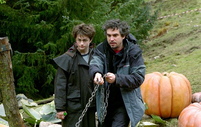 Harry Potter és az azkabani fogoly - Forgatási fotók - Daniel Radcliffe, Alfonso Cuarón