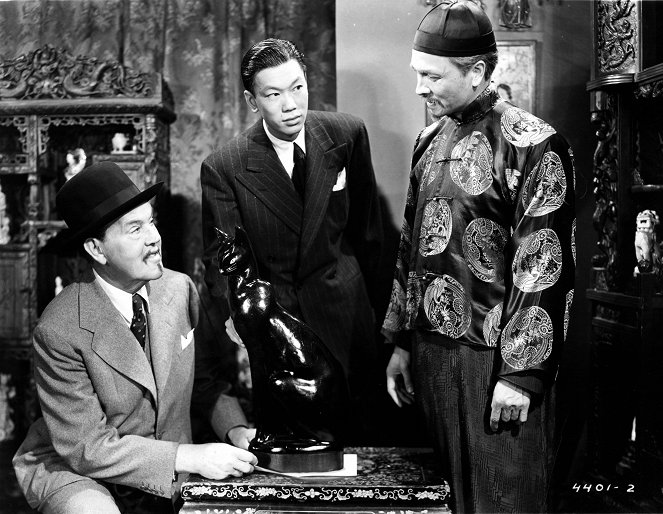Charlie Chan in The Chinese Cat - Van film - Sidney Toler, Benson Fong
