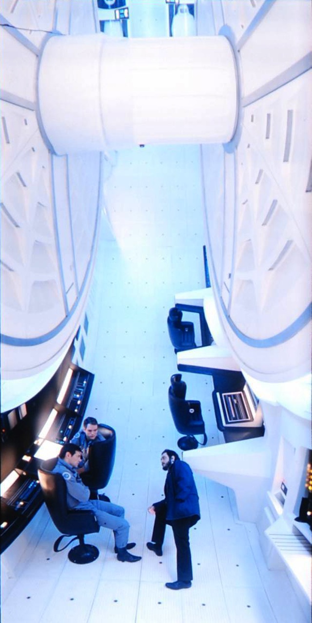 2001: A Space Odyssey - Van de set - Keir Dullea, Stanley Kubrick