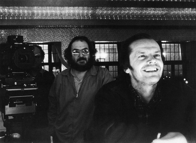 Osvietenie - Z nakrúcania - Stanley Kubrick, Jack Nicholson