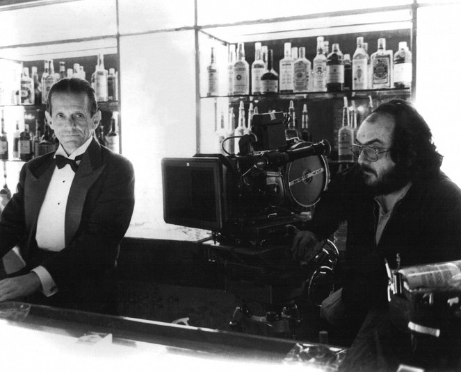 A Luz - De filmagens - Joe Turkel, Stanley Kubrick