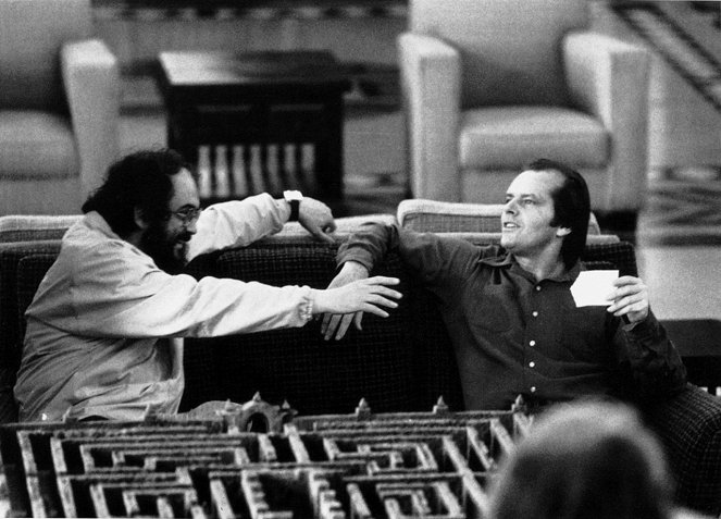 Osvícení - Z natáčení - Stanley Kubrick, Jack Nicholson