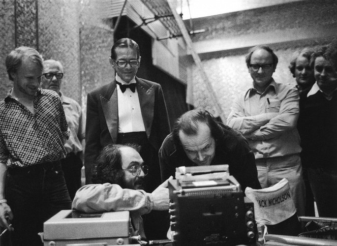 Shining - Tournage - Stanley Kubrick, Joe Turkel, Jack Nicholson