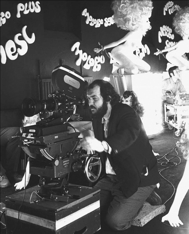 Mechanikus narancs - Forgatási fotók - Stanley Kubrick