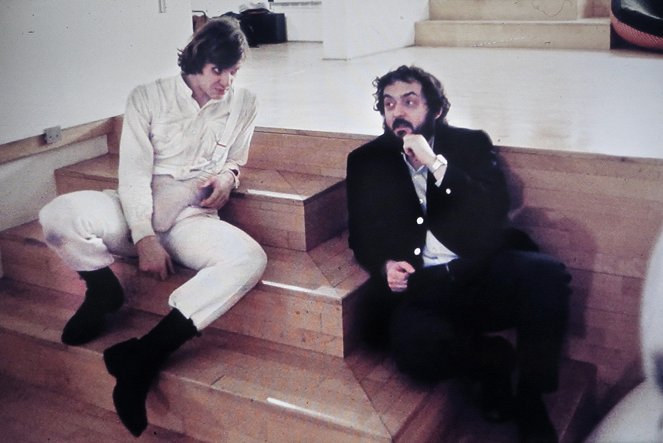 Kellopeliappelsiini - Kuvat kuvauksista - Malcolm McDowell, Stanley Kubrick
