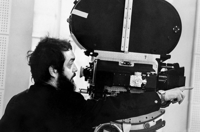Laranja Mecânica - De filmagens - Stanley Kubrick