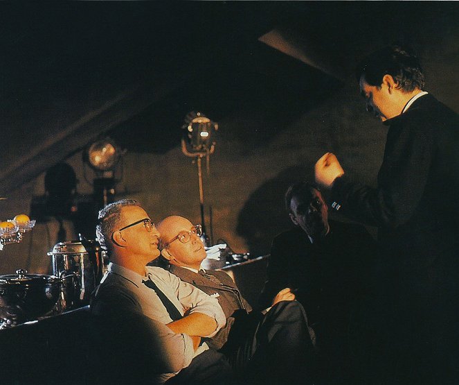 Docteur Folamour - Tournage - George C. Scott, Peter Sellers, Stanley Kubrick