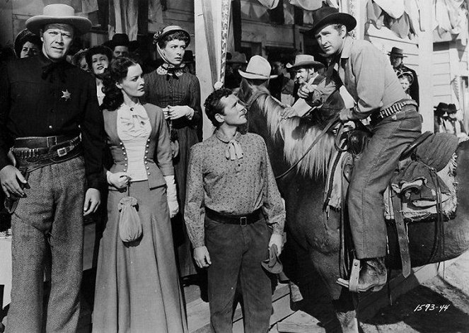 Calamity Jane and Sam Bass - Filmfotók - Willard Parker, Dorothy Hart, Howard Duff, Lloyd Bridges