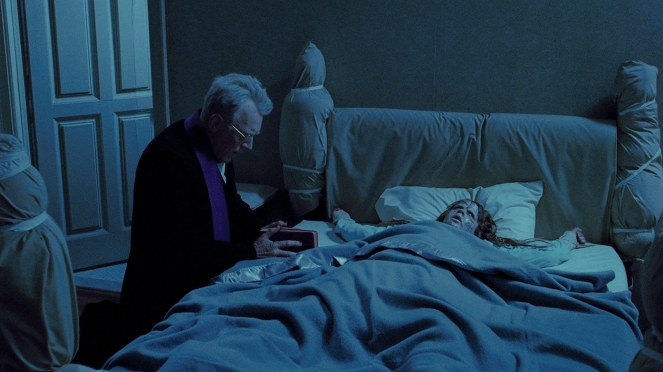 Der Exorzist - Filmfotos - Max von Sydow, Linda Blair