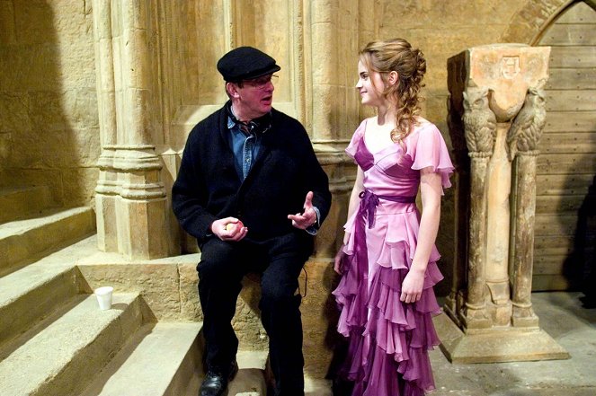 Harry Potter a Ohnivý pohár - Z natáčení - Mike Newell, Emma Watson