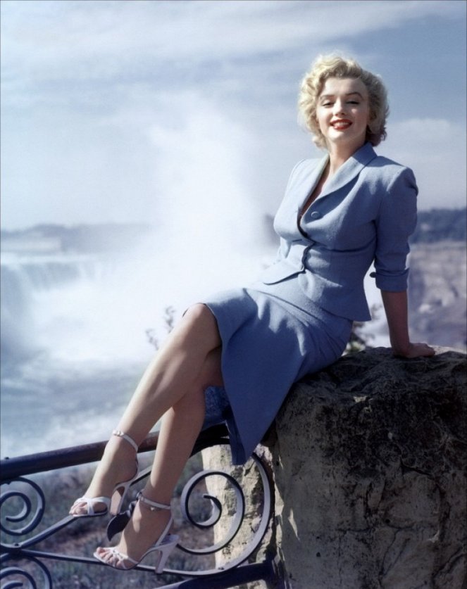Niagara - Forgatási fotók - Marilyn Monroe