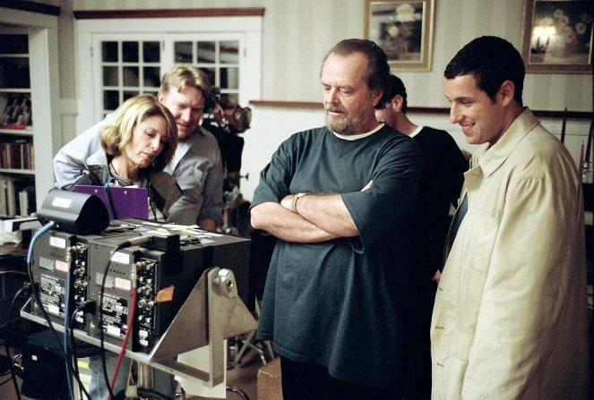 Die Wutprobe - Dreharbeiten - Jack Nicholson, Adam Sandler