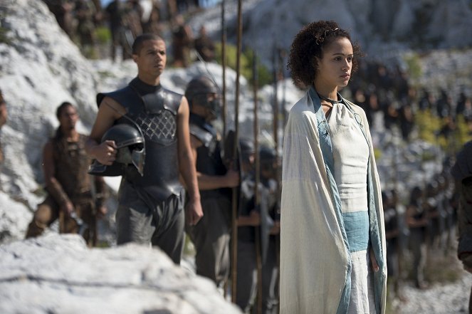 Game of Thrones - Two Swords - Photos - Jacob Anderson, Nathalie Emmanuel