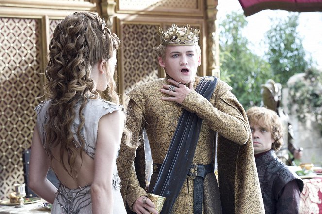 Game of Thrones - The Lion and the Rose - Van film - Jack Gleeson, Peter Dinklage